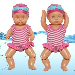 عروسک نوزاد شناگر 33 سانتی متری Swimming Doll -اسباب بازی